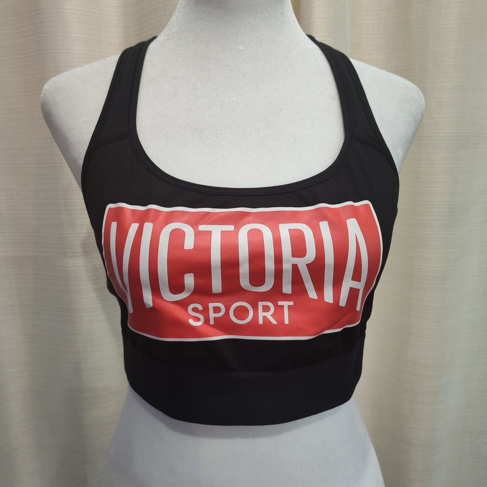 Victoria's Secret Black and Red Sports Bra*